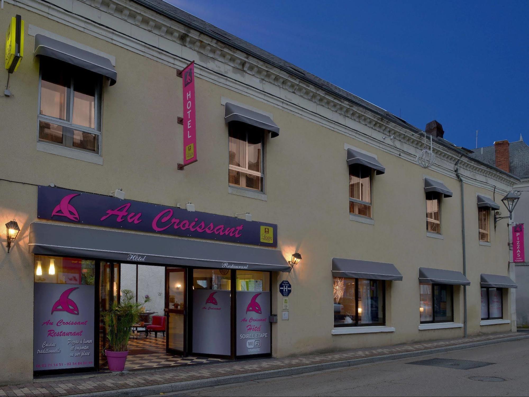 Logis Hotel Au Croissant Buzancais Экстерьер фото
